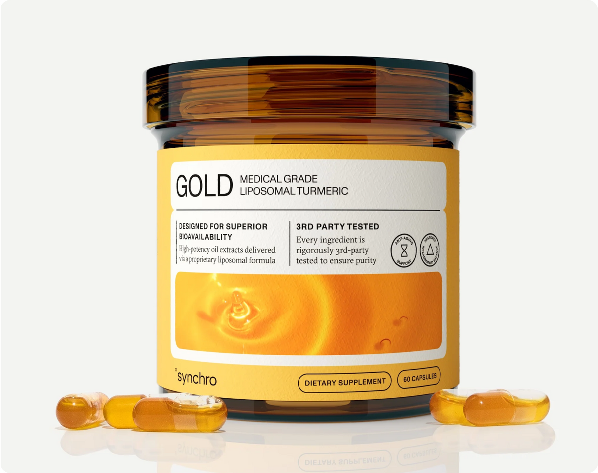 Gold Capsule bottle