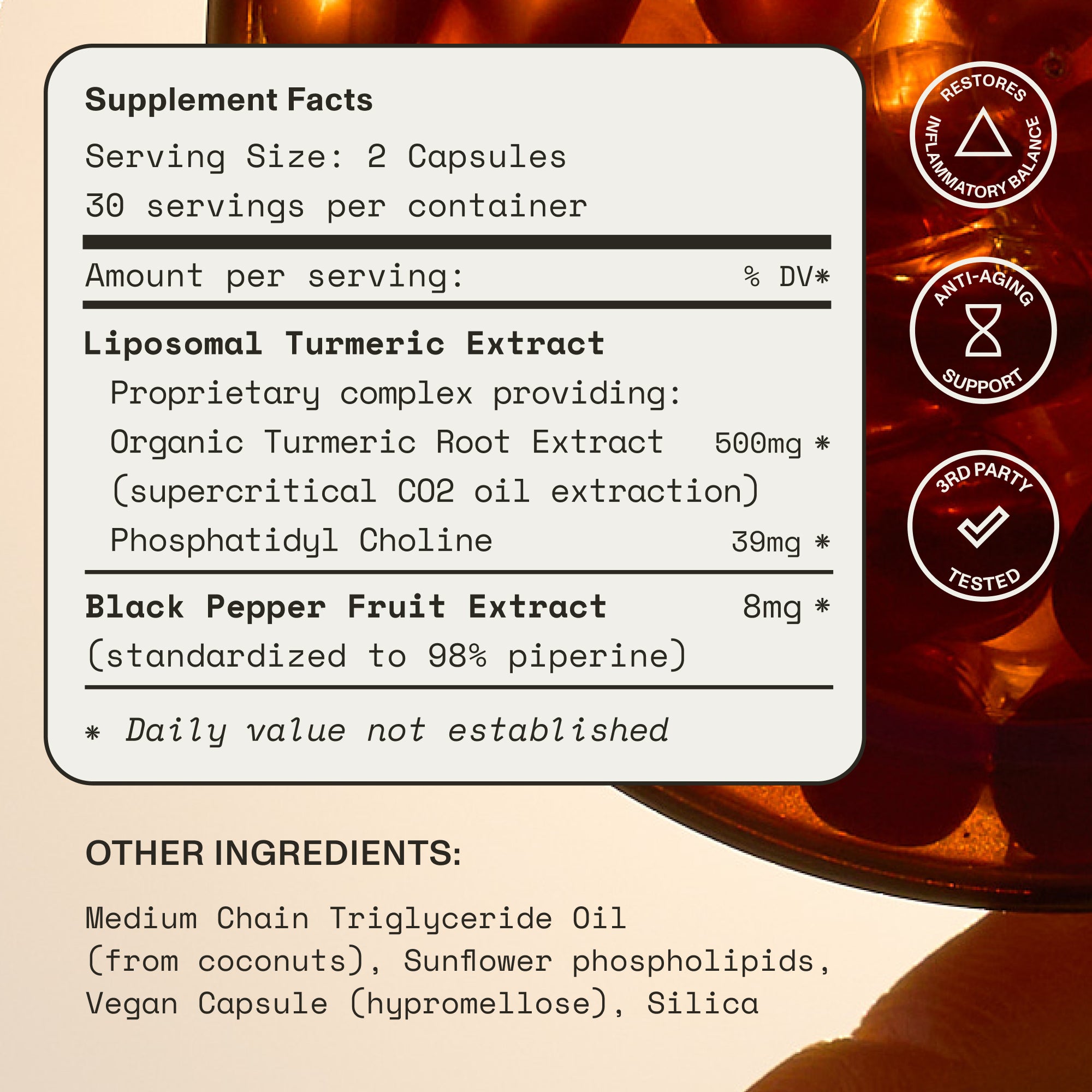 Gold | Medical Grade Liposomal Turmeric